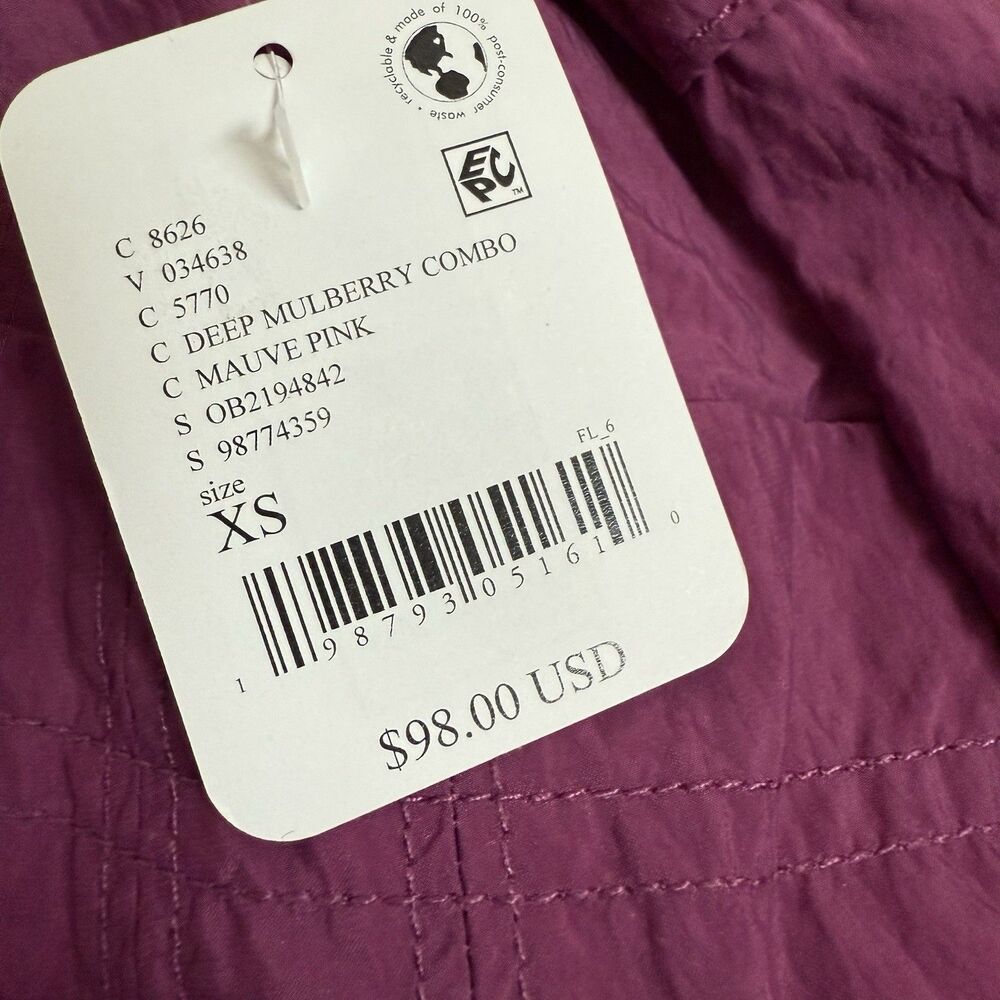 NWT FP Movement FreeThrow PantJogger Adjustable Waist Mulberry Plum OversizeXS•S - Picture 6 of 16